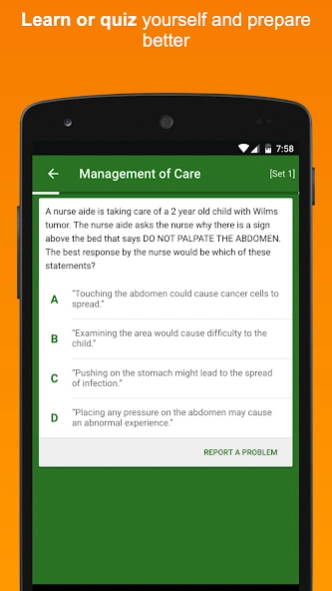 NCLEX-RN Pediatrics Exams Pro 2.2.0 Screenshot