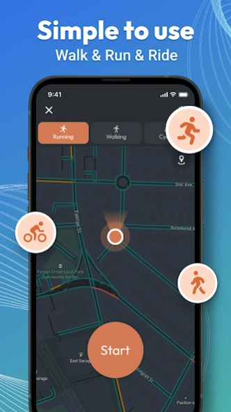 Pedometer - Walk & Run & Ride 1.16.5 Screenshot