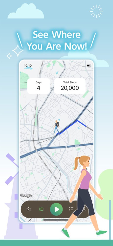 Pedometer World - Step Counter 1.0.3 Screenshot