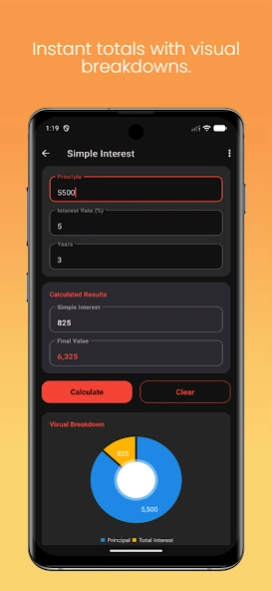 Percentage Calculator 4.0 Screenshot