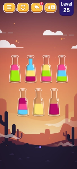 Perfect Pouring - Water Sort 2.5 Screenshot