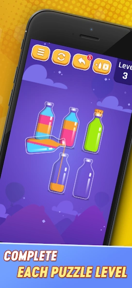 Perfect Pouring - Water Sort 2.5 Screenshot
