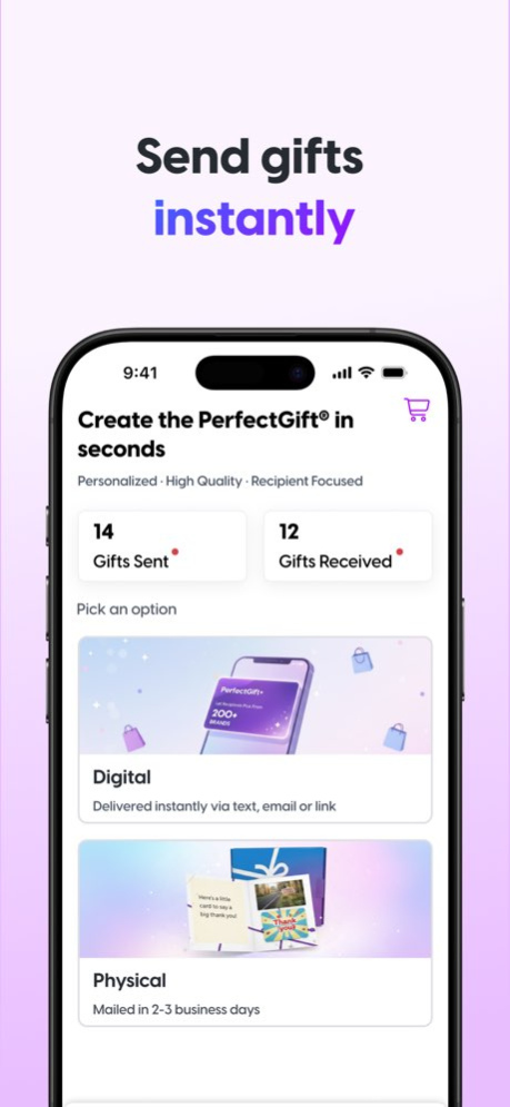 PerfectGift.com 2.18.1 Screenshot