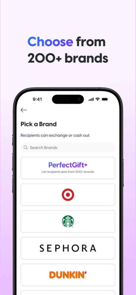 PerfectGift.com 2.18.1 Screenshot