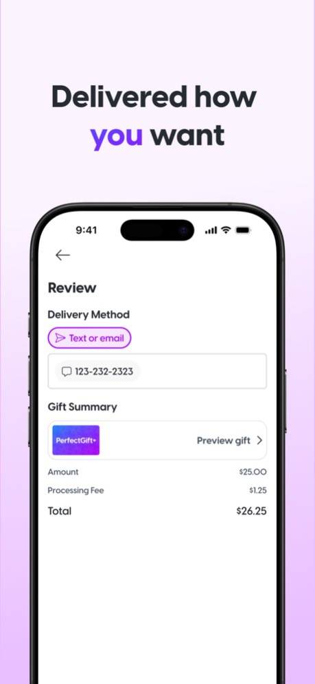 PerfectGift.com 2.18.1 Screenshot