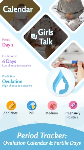Ovulation: Period Tracker  Screenshot