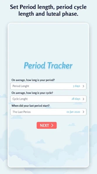 Ovulation: Period Tracker  Screenshot