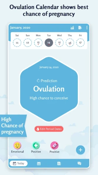 Ovulation: Period Tracker  Screenshot