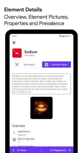 Periodic Table Elements 2026 1.0.60 Screenshot
