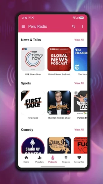Peru Radio: FM & Podcasts  Screenshot