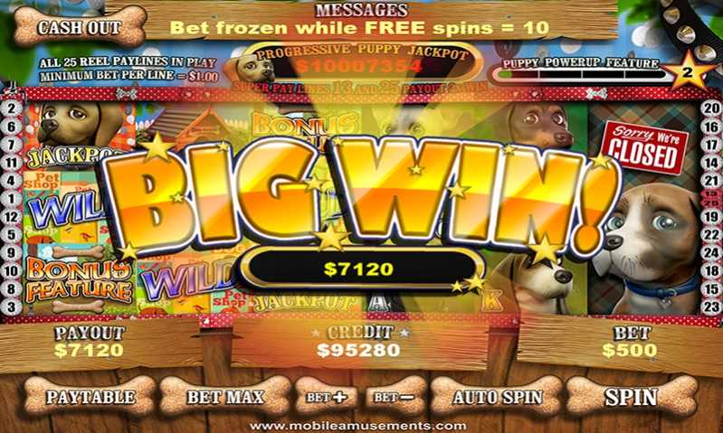 Pet Store Puppies Slots 13.0 Screenshot