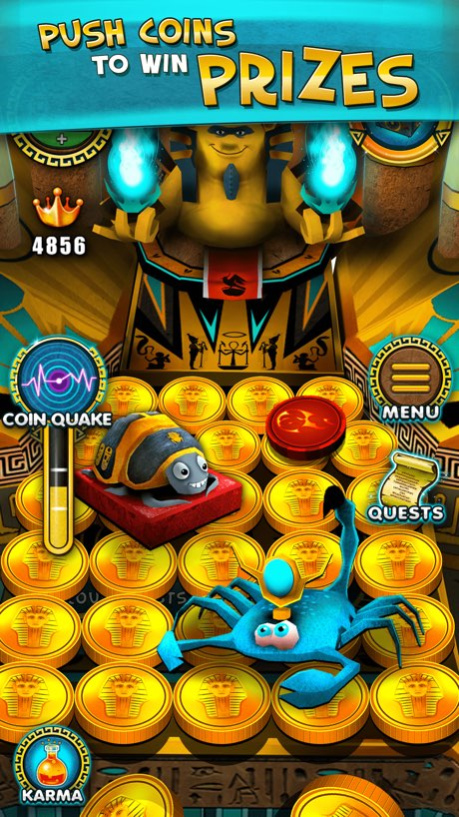 Pharaoh's Party: Coin Pusher 1.4.1 Screenshot