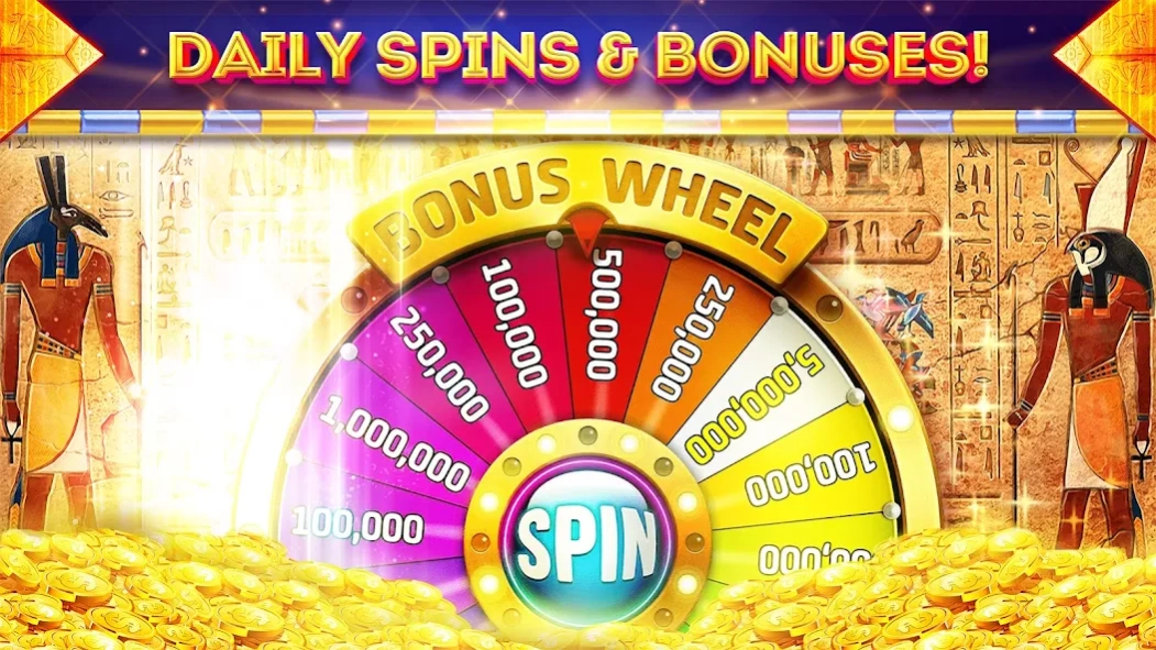 Pharaohs of Egypt Slots Casino 1.55.56 Screenshot