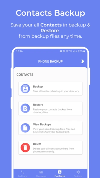 Phone Backup 1.2.6 Screenshot