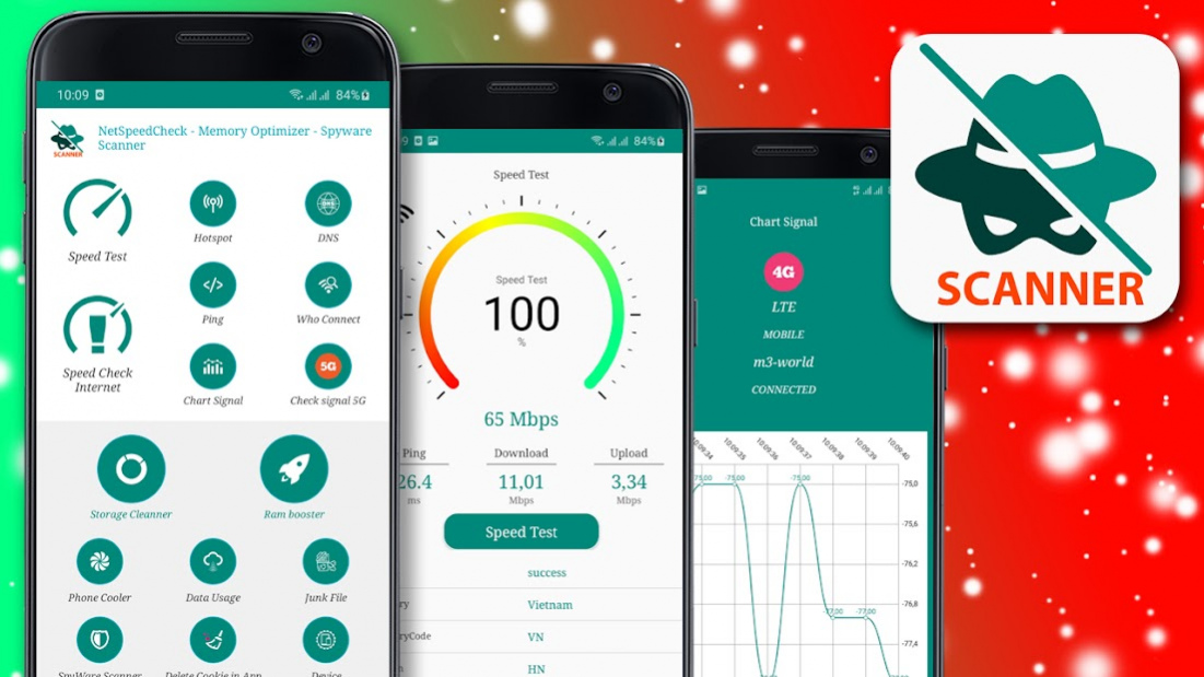 System optimizer - Cleaner & SpeedCheck 5G, 4G, 3G 1.7 Screenshot