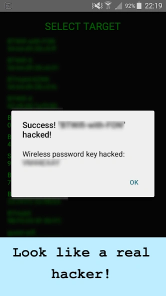 Phone Hacks Tools Simulator 1.9 Screenshot
