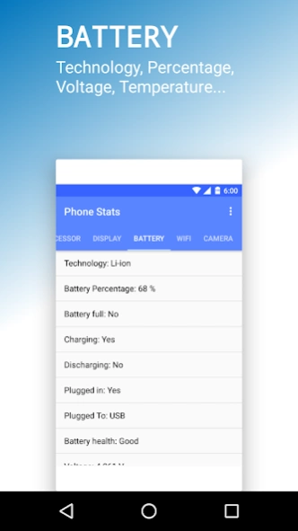 Phone Stats 1.2 Screenshot