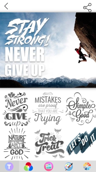 Phont - Poster maker and Typog 1.0.7 Screenshot