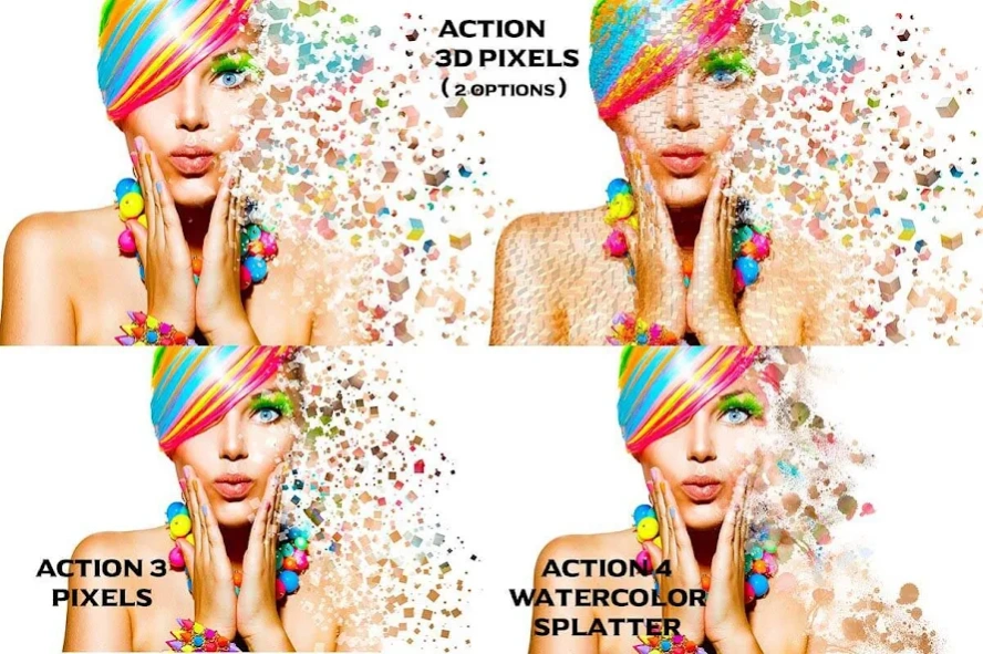 Photo Pixel Shattering Effect 3.0 Screenshot