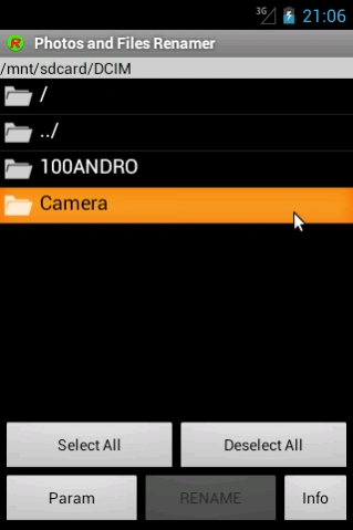 Photos and Files Renamer 4.6 Screenshot