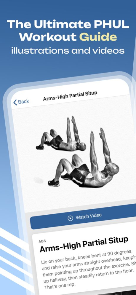PHUL Workout Split Routine 3.0 Screenshot