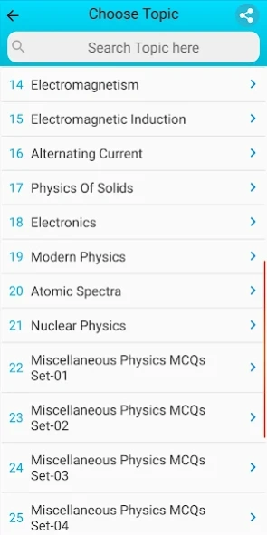 Physics Solved MCQs | Hindi  Screenshot