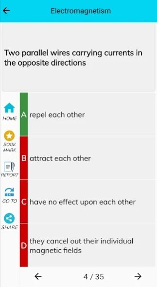 Physics Solved MCQs | Hindi  Screenshot