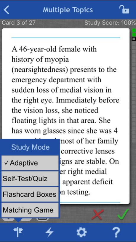 Physiology Lange Flash Cards  Screenshot