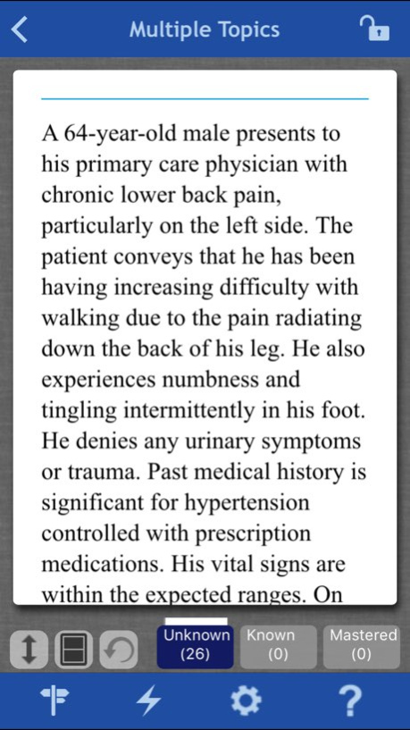 Physiology Lange Flash Cards  Screenshot