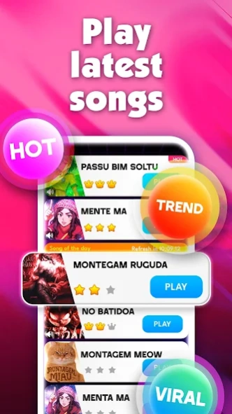 Piano Game 67: Rush Music Song 2.1.0 Screenshot