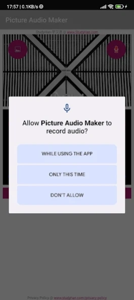 Picture Audio Maker 1.4.4 Screenshot