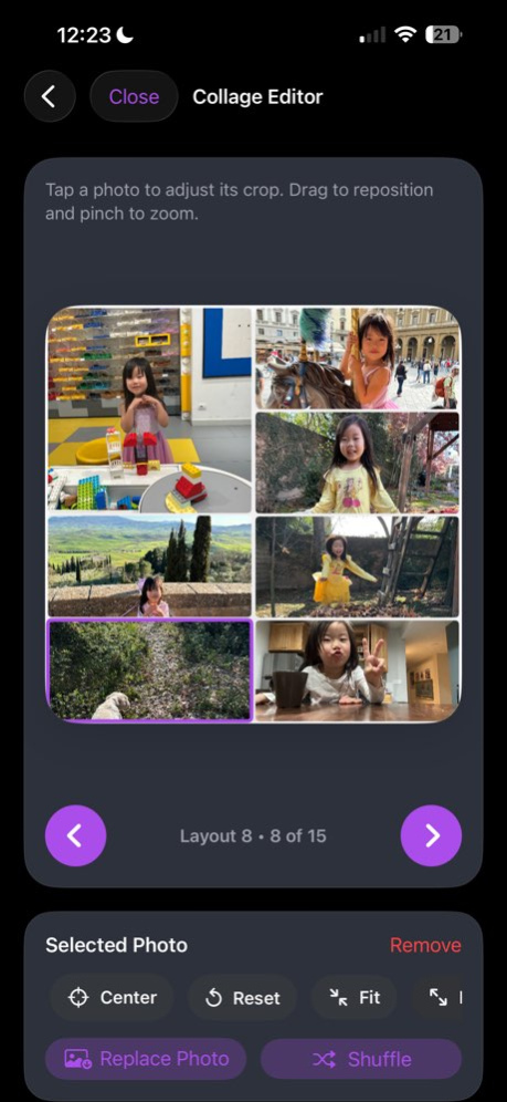 Pictures Collage 4.0 Screenshot
