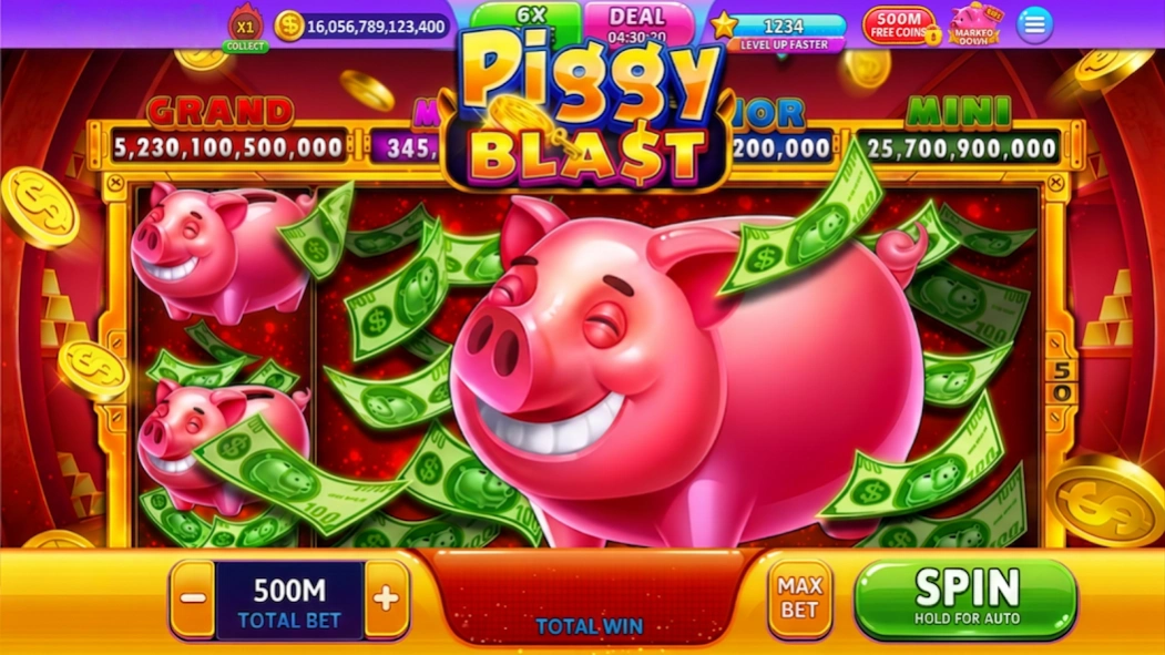 Piggy Blast Casino Slots Games 1.00.07 Screenshot