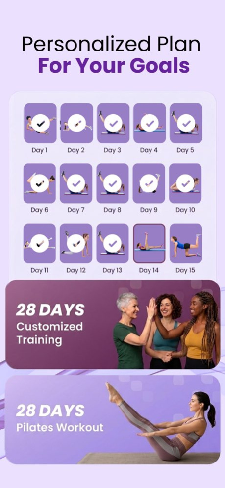 Pilates Workout at Home 1.35.0 Screenshot