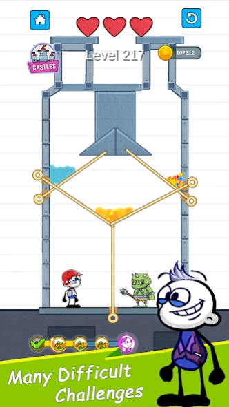 Pin Puzzle: Pencil Hero Rescue  Screenshot