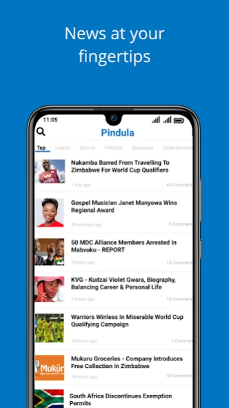 Pindula - Zim news, buy & sell 2.0 Screenshot