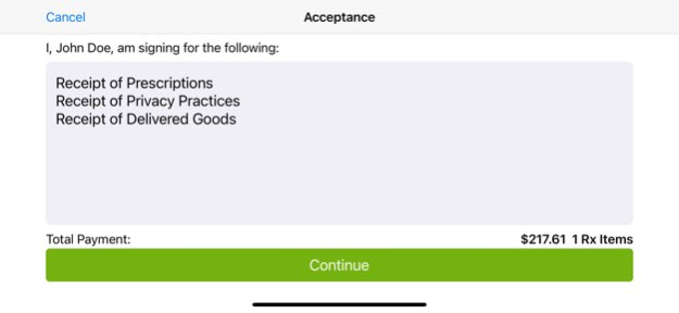 PioneerRx Delivery Legacy  Screenshot