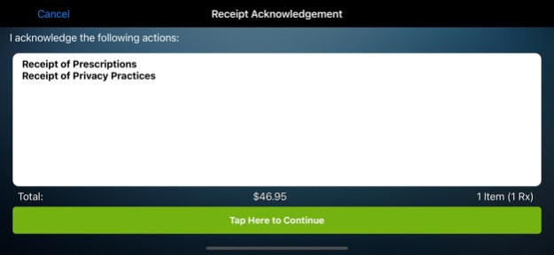 PioneerRx Mobile DriveThru 6.1.7 Screenshot