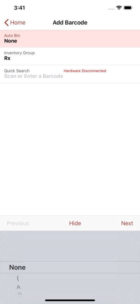 PioneerRx Mobile Inventory 6.1.3 Screenshot