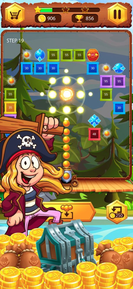 Pirate Bricks Breaker 1.2 Screenshot