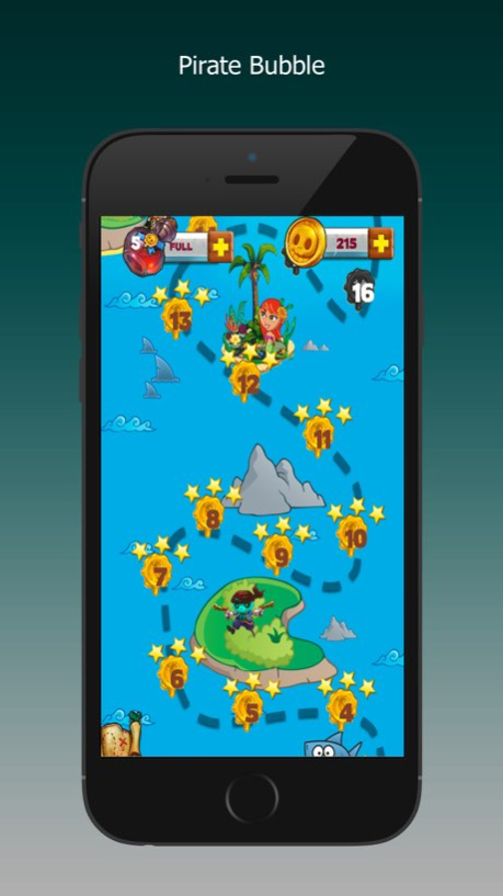 Pirate Bubble Ball Candy Shoot Match 3 Free Game  Screenshot