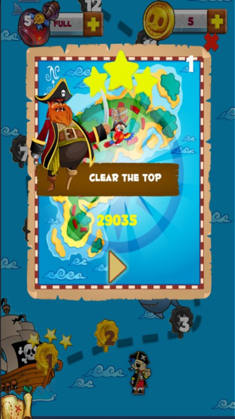 Pirate Prince Treasure Bubble Shooter Pop 1.1 Screenshot