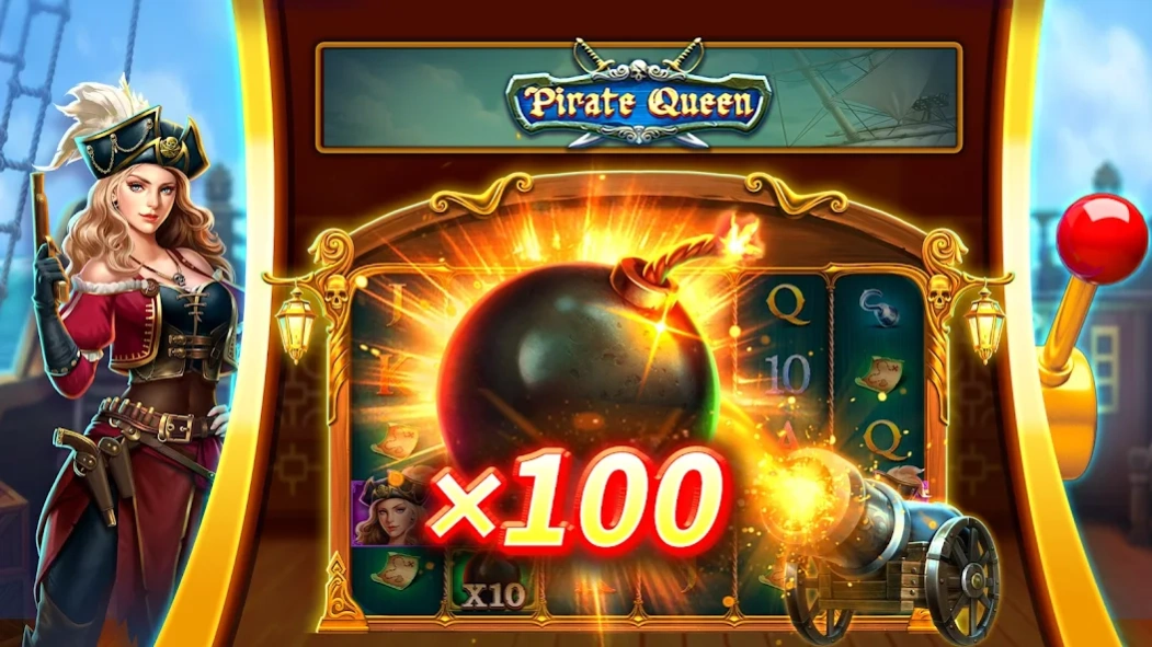 Pirate Queen Slot-TaDa Games 1.0.3 Screenshot