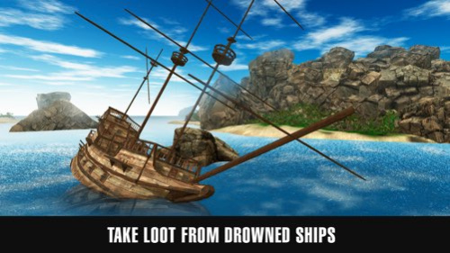 Pirate Ship Flight Simulator 3D  Screenshot