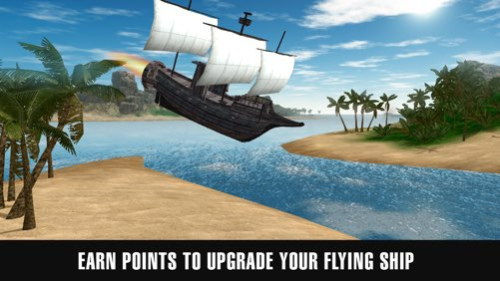 Pirate Ship Flight Simulator 3D  Screenshot