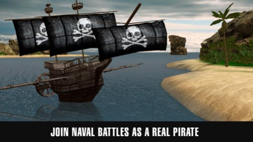 Pirate Ship Flight Simulator 3D  Screenshot