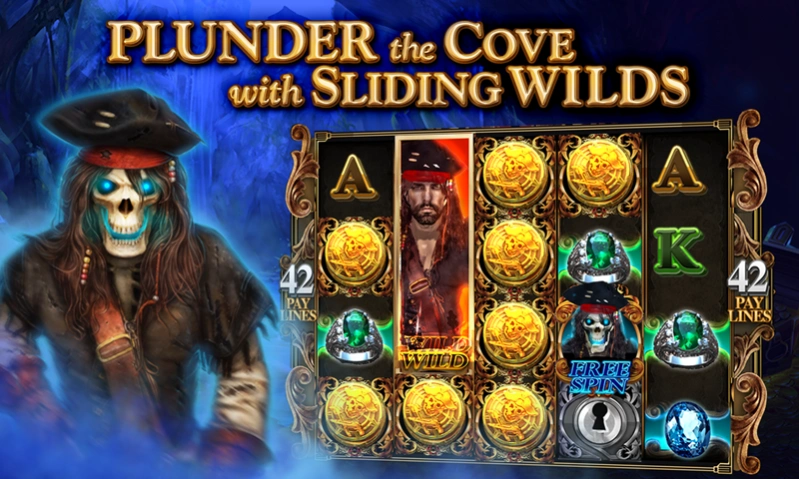 Pirates of the Dark Seas Slots 1.1.0 Screenshot