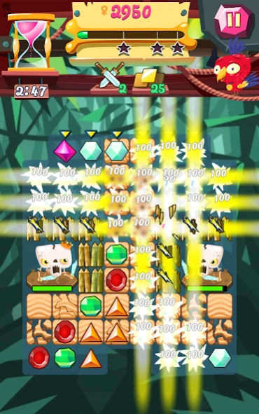 Pirates! - the match 3 1.5.0 Screenshot