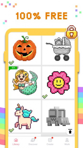 Pixel Art Book: Pixel Games 1.2601 Screenshot