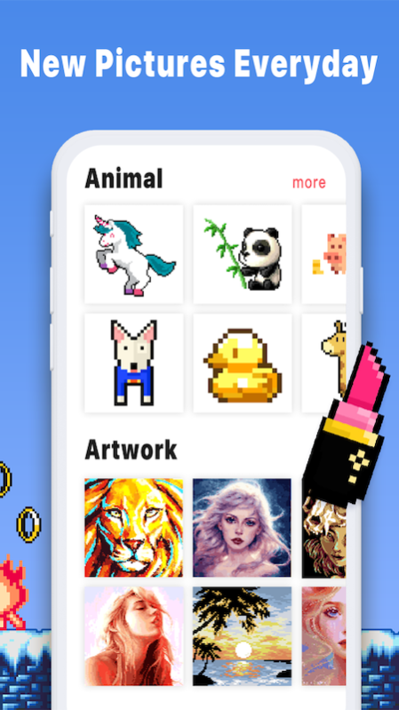 Pixel Art: Color by Number 1.0.1 Screenshot